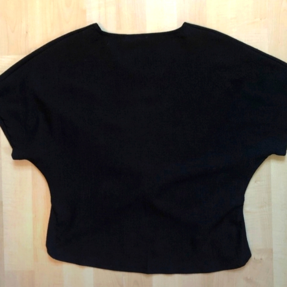 ( Zara ) Knotted Twist Cropped Top / Blouse - Picture 3 of 6